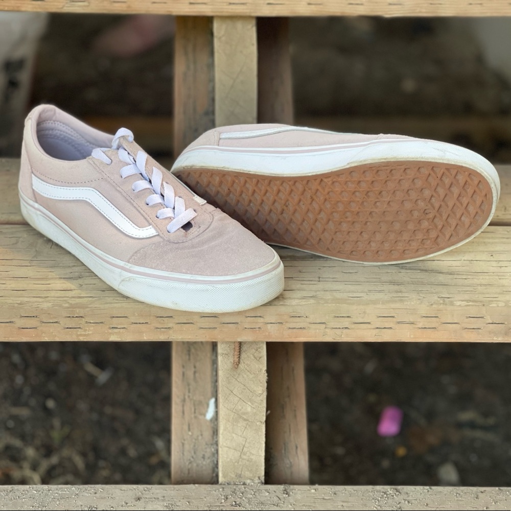 Women's Blush Vans, 10